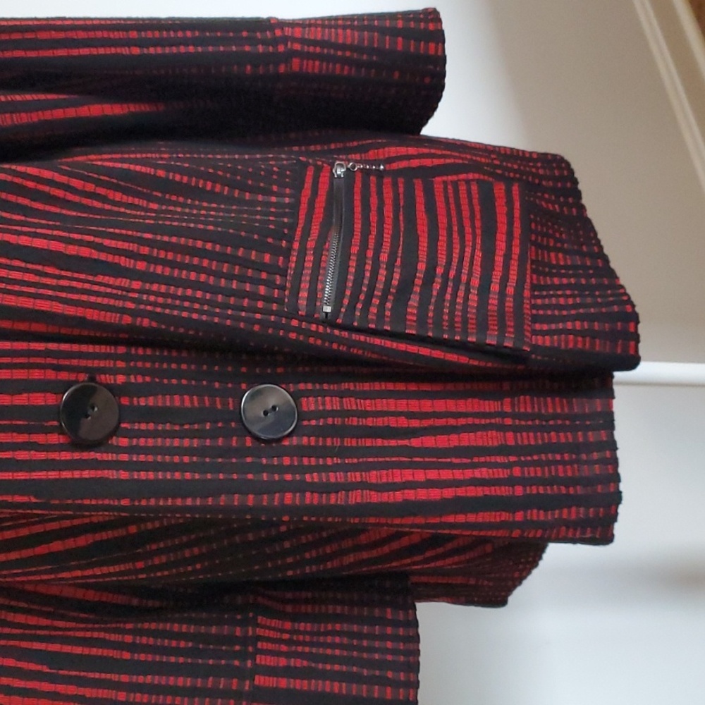 Ali Miles-Blazer, Size L, Red & Black - Picture 3 of 13